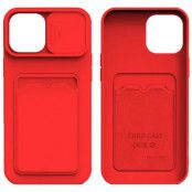 iPhone 13 mini TPU Skal med Kameraskydd - Röd