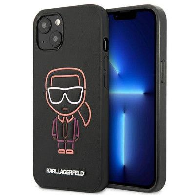 KARL LAGERFELD iPhone 13 Mini Skal Karl Ikonik Outline - Svart