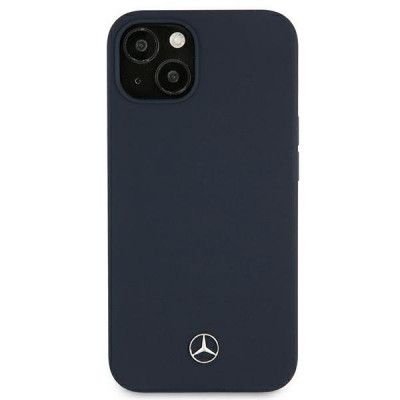 Mercedes Silicone Line Skal iPhone 13 Mini - Navy