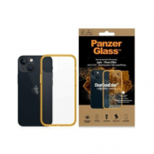 PanzerGlass iPhone 13 Mini Mobilskal Antibacterial - Transparent/Gul