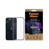 PanzerGlass iPhone 13 Mini Mobilskal Antibacterial - Transparent/Lila