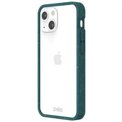 Pela Clear Eco-Friendly Case (iPhone 13 mini) - Svart