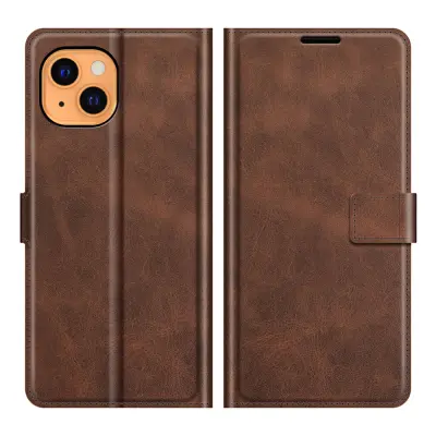 RFID-Skyddat Plånboksfodral iPhone 13 Mini - Boom of Sweden (Brun)