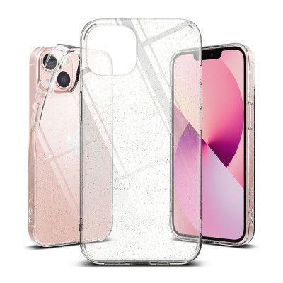 Ringke Air Skal iPhone 13 Mini - Glitter Clear