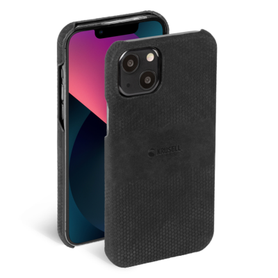 Krusell Läder Skal iPhone 13 Mini - Svart