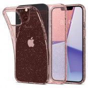 Spigen Liquid Crystal Mobilskal iPhone 13 Mini - Glitter Rose