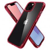 Spigen Ultra Hybrid Skal iPhone 13 Mini - Röd Crystal
