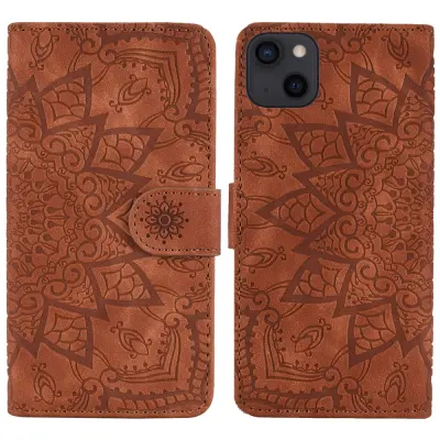 Trolsk Imprint Mandala Wallet (iPhone 13 mini) - Svart