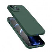 Tunt Mjukt Skal iPhone 13 Mini - Mörk Grön