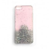 Wozinsky Star Glitter Shining Skal iPhone 13 Mini - Rosa