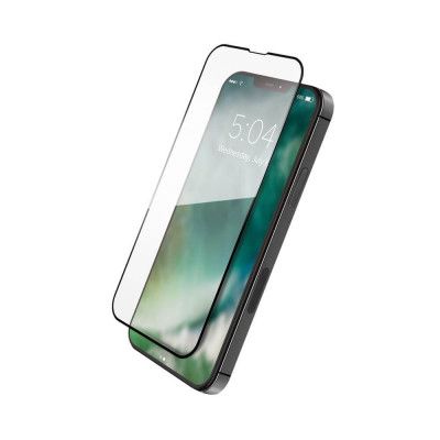 XQISIT Edge-to-Edge Härdat Glas till iPhone 13 mini Transparent
