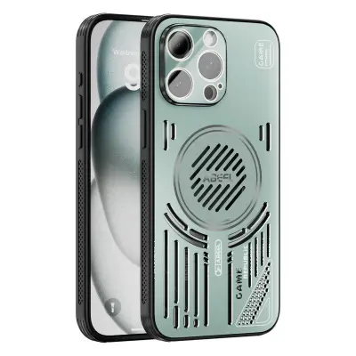 ABEEL iPhone 13 Pro Max Mobilskal Aluminium + PC + TPU - Ljusgrön