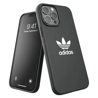 Adidas iPhone 13 Pro Max Mobilskal OR Silicone - Svart