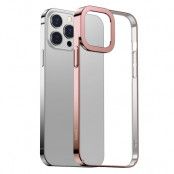 Baseus Glitter Electroplating Skal iPhone 13 Pro Max - Rosa