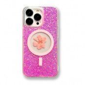 BOOM iPhone 13 Pro Max Mobilskal Magsafe Drop-Proof - Rosa Flower