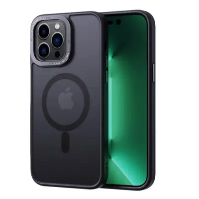 BOOM iPhone 13 Pro Max Mobilskal Magsafe Frosted - Svart