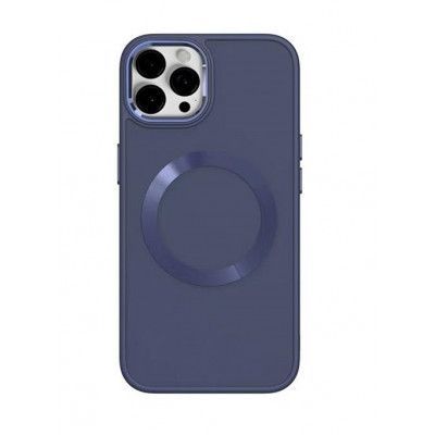 BOOM iPhone 13 Pro Max Skal Magsafe Liquid Silicone - Blå