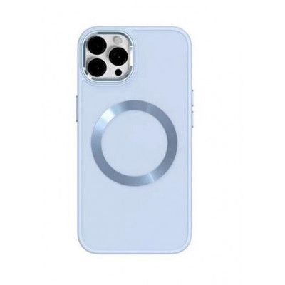 BOOM iPhone 13 Pro Max Skal Magsafe Liquid Silicone - Ljusblå