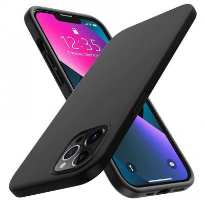 BOOM - iPhone 13 Pro Max Skal Mjuk TPU - Svart