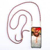 Boom iPhone 13 Pro Max skal med mobilhalsband- Rope CamoRed