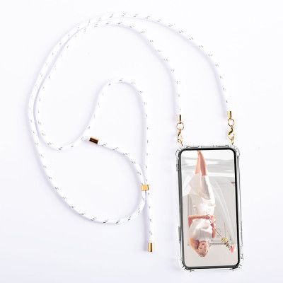 Boom iPhone 13 Pro Max skal med mobilhalsband- Rope Stipes