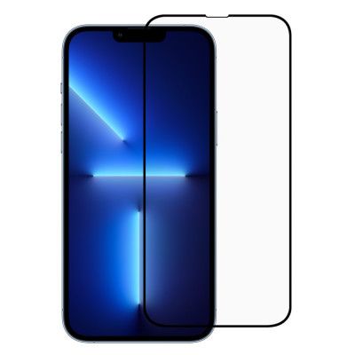 [BULK 50st] iPhone 13 Pro Max Härdat Glas Skärmskydd - Svartkant