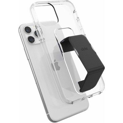 CLCKR Gripcase Skal iPhone 13 Pro Max  Transparent/Svart