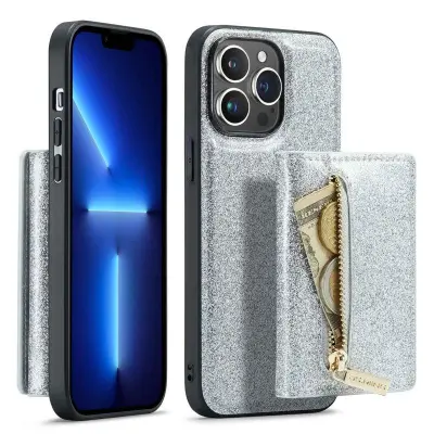 DG.MING M3 Series Mobilskal för iPhone 13 Pro Max 6.7 tum Silver