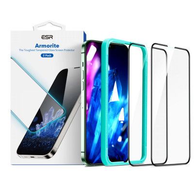 ESR Armorite Härdat glas 2 Pack iPhone 14 Plus/13 Pro Max - Clear