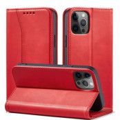 Galaxy A23 4G/5G Plånboksfodral Magnet Fancy Kickstand - Röd