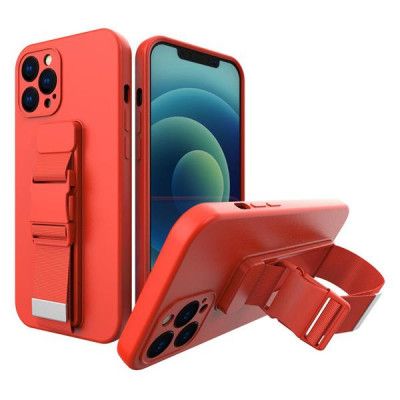 Galaxy A51 5G Skal Rope Gel - Röd