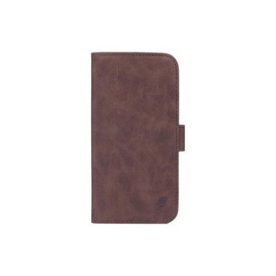 GEAR Mobilfodral Nubuck PU iPhone 13 Pro Max - Brun