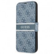 Guess 4G Stripe Fodral iPhone 13 Pro Max - Blå