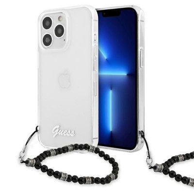 Guess Black Pearl Skal iPhone 13 Pro Max - Transparent