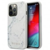 Guess Skal iPhone 13 Pro Max Marble - Vit