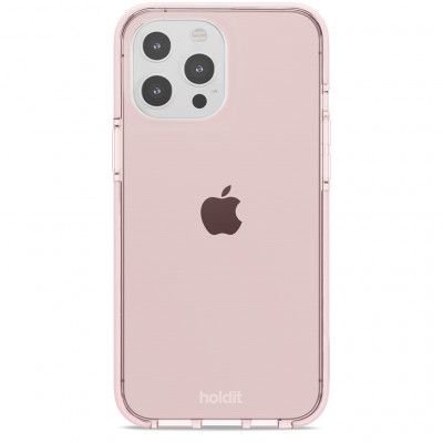 Holdit iPhone 13 Pro Max Seethru Skal - Blush Rosa