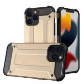 Hybrid Armor Tough Rugged Skal iPhone 13 Pro Max - Guld