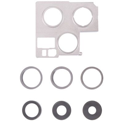 iPhone 13 Pro Max Kameralins + Bracket - Grafit