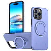 Mobilskal till iPhone 13 Pro Max MagSafe Rotating Kickstand TPU + PC (Lila)