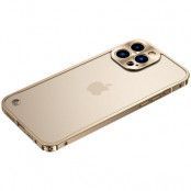 iPhone 13 Pro Max Skal Metall Slim - Guld