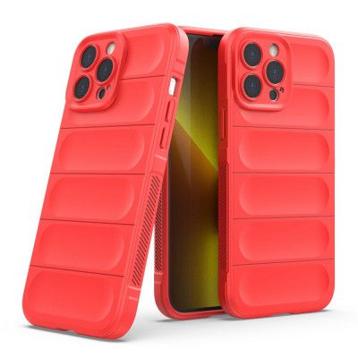 iPhone 13 Pro Max Skal Shockproof Rugged TPU - Röd