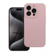 iPhone 15 Pro Max Mobilskal Silikon 2mm - Sand Rosa