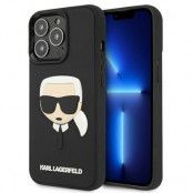 Karl Lagerfeld 3d Rubber Karl`s Head Skal iPhone 13 - Svart
