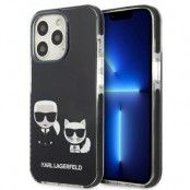 Karl Lagerfeld TPE Karl & Choupette Skal iPhone 13 Pro Max - Svart