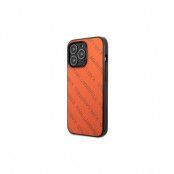 Karl Lagerfeld iPhone 13 Pro Max Skal Orange Logomönster