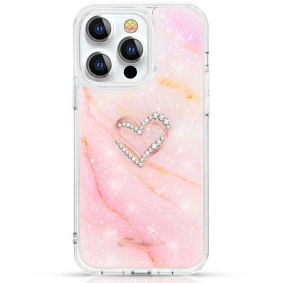 Kingxbar Epoxy Series Skal iPhone 13 Pro Max - Marble