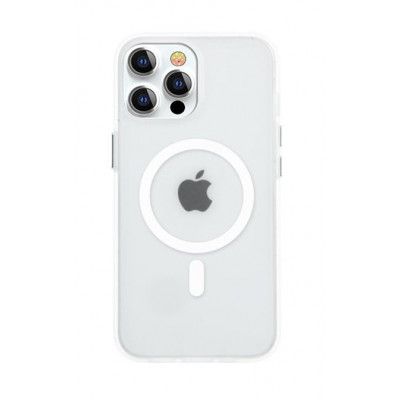 Kingxbar iPhone 13 Skal Magsafe Magnetic PQY Elegant - Vit