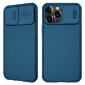 Nillkin CamShield Silikon Skal iPhone 13 Pro Max - Blå