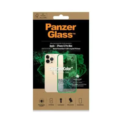 PanzerGlass iPhone 13 Pro Max Mobilskal Military grade - Lime