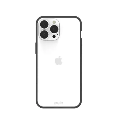 Pela Clear Eco-Friendly Case (iPhone 13 Pro Max) - Svart